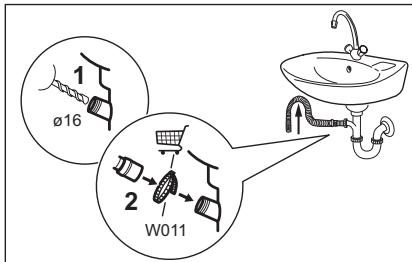 DARTY FWF1422E32 - Vidange de l'eau - 9