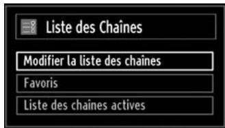 BRANDT B1913XHD/DVD - Gestion des chaînes : Liste des chaînes - 1