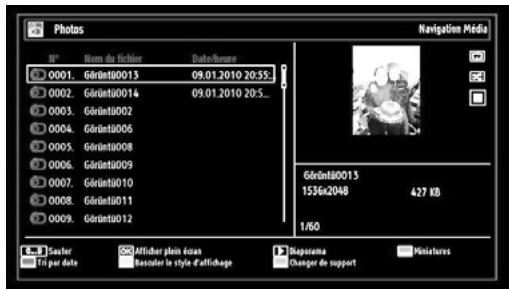 BRANDT B1913XHD/DVD - Affichage de photos via USB - 1