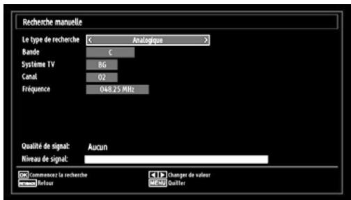 BRANDT B1913XHD/DVD - Recherche manuelle analogue - 1