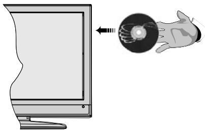 BRANDT B1913XHD/DVD - Comment Regarder un DVD - 1