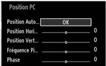 BRANDT B1913XHD/DVD - Réglages de l'image du PC - 1
