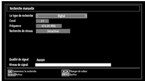 BRANDT B1913XHD/DVD - Recherche manuelle numérique - 1