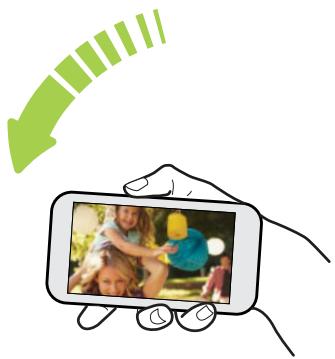 HTC U PLAY BLANC 32G - Faire pivoter le HTC U Play pour un meilleur affichage - 1