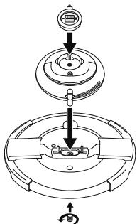 SEB CLiPSO+PREC10L+CV - Pour fixer le module de commande sur le couvercle : - 2