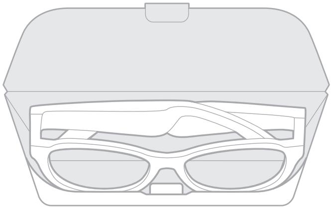 BOSE FRAMES TENOR - STOCKAGE DES LUNETTES - 1