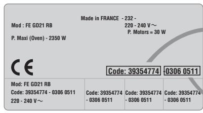 ROSIERES TFG420FRB - 1