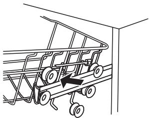 DARTY PBI49E - Ajuster le PANIER supérieur - 2