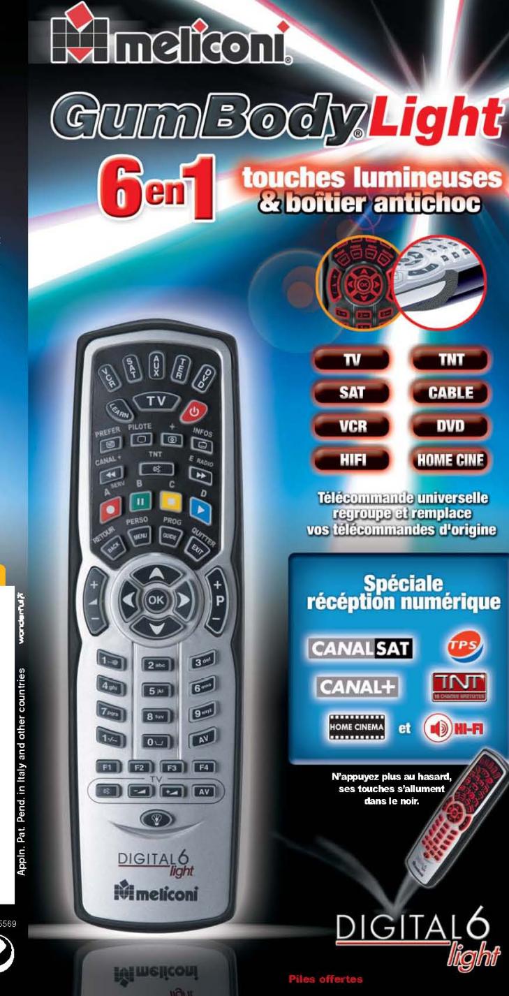 MELICONI TELECADIGIT6FR - Garantie 2 ans - 2