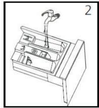 BARRYTHOMSON THWD86140WHEU - Nettoyage du tiroir à lessive - 2