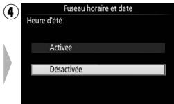 NIKON PACK FD D5300+18-140VR - Choisir une langue et régler l'horloge de l'appareil photo. - 5