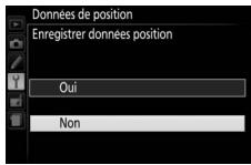 NIKON PACK FD D5300+18-140VR - Désactiver la fonction des données de position. - 1
