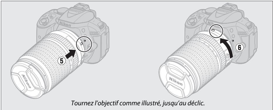 NIKON PACK FD D5300+18-140VR - Fixer un objectif. - 3
