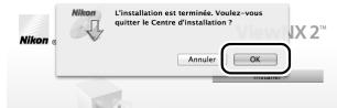 NIKON PACK FD D5300+18-140VR - Quitter le programme d'installation. - 2