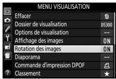NIKON PACK FD D5300+18-140VR - Mettre en surbrillance une rubrique du menu. - 2