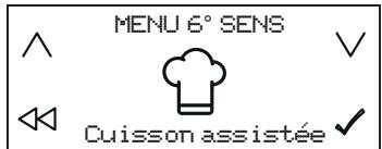 WHIRLPOOL SMP658CNE - Pour activer la fonction Cuisson assistee: - 1