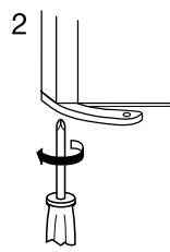 AEG S71338DT2INOX - Monter les poignées de porte - 3