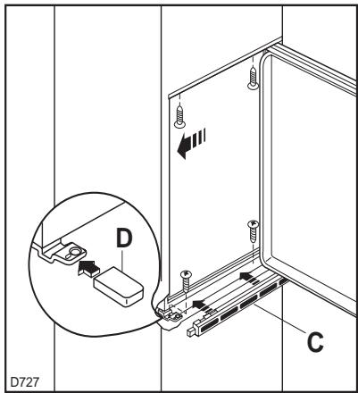 ZANUSSI ZI2403A - Dimensions de la niche - 5