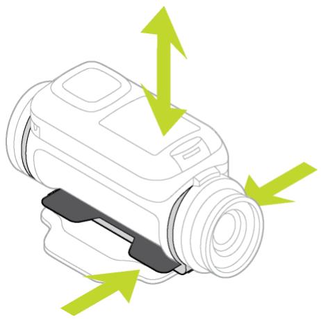 TOMTOM BANDIT ACTION CAMERA - Installation de la fixation de base - 2