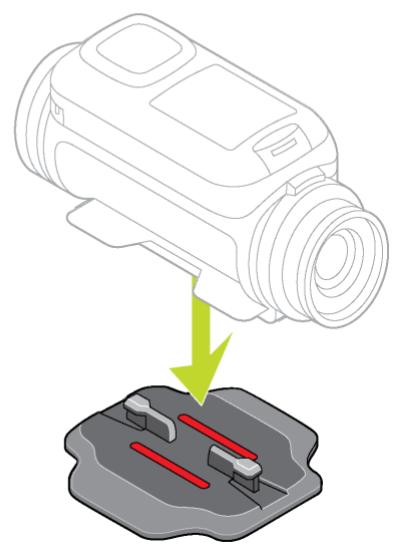 TOMTOM BANDIT ACTION CAMERA - Installation de la fixation de base - 1