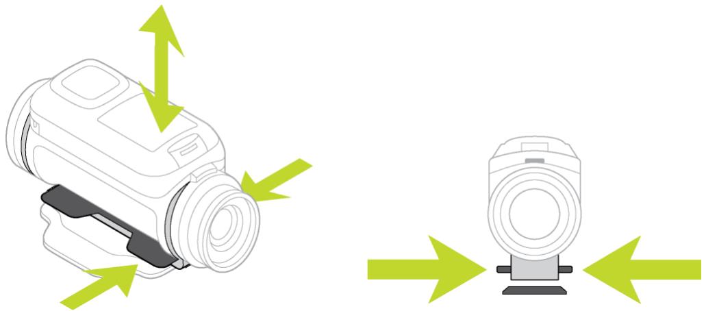 TOMTOM BANDIT ACTION CAMERA - Installation de la fixation - 4