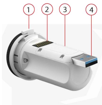 TOMTOM BANDIT ACTION CAMERA - Batt-stick - 1