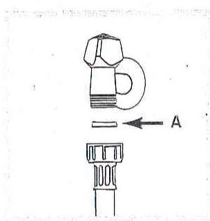 ARISTON AQGF 149 S - Raccordement du tuyau d'arrivée de l'eau - 2