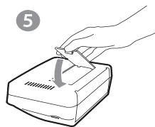 SAGEM 2571512019 - CLEANING THE PRINT HEAD - 5