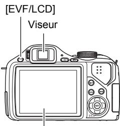 CASIO EX-FH2OBKECA - Sélection des réglages de l'écran de contrôle et du viseur - 1