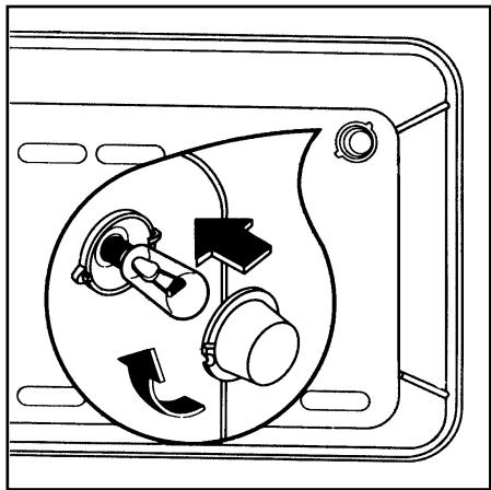 ZANUSSI ZBM764W - Remplacement de la lampe du four - 1
