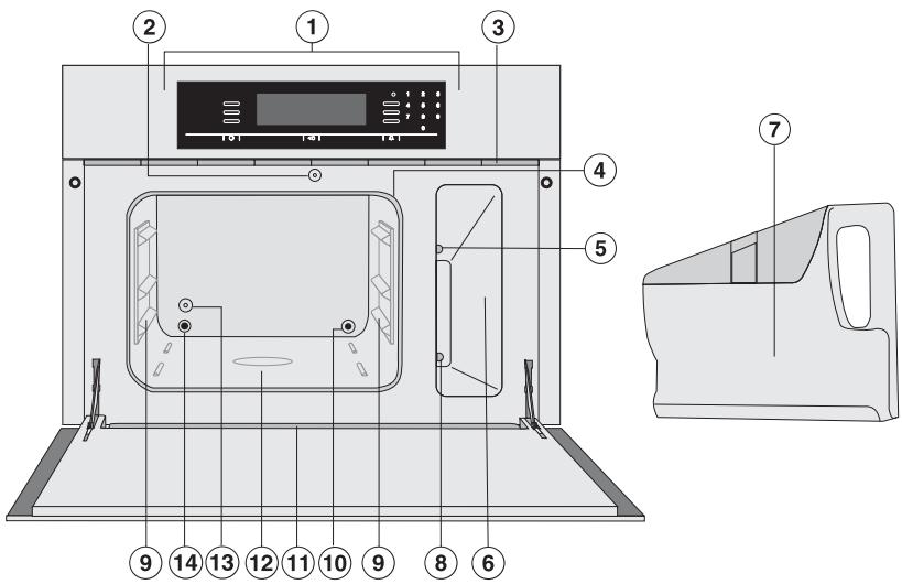 MIELE DG5080TITANE - Vue de l'appareil - 1
