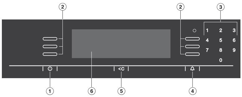 MIELE DG5080TITANE - Bandeau de commande - 1