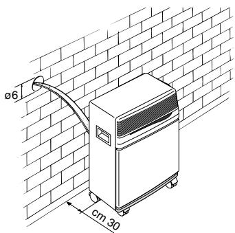 DELONGHI PAC CS 600 ECO - UTILISATION DES RACCORDS RAPIDES - 1