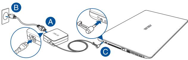 ASUS R540YA-GH576T - Chargez la batterie de l'ordinateur portable - 2