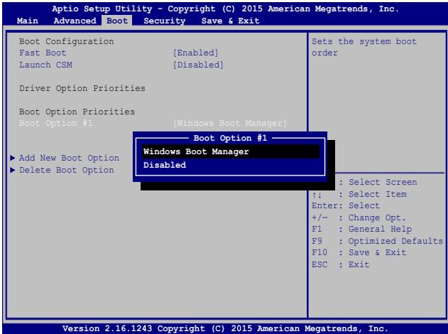 ASUS R540YA-GH576T - Appuyez sur la touche enter du clavier et selectionnez le périhérique de démarrage primaire. - 1