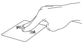 ASUS R540YA-GH576T - Défilament à 2 doigs (haut/bas) - 1