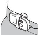 OMRON OMHO2Z1EW - Étape 5 (facultative) – fixez l'appareil sur le clip pour ceinture - 3