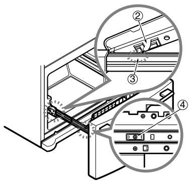 LG-GOLDSTAR GR-F2189 - Installation du tiroir détachable - 2