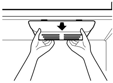 LG-GOLDSTAR GR-F2189 - Pour changer l'ampoule d'éclairage du congélateur: - 1