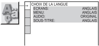 SONY DAV-DZ700FW - [CHOIX DE LA LANGUE] - 1