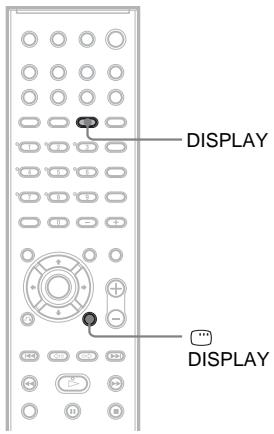 SONY DAV-DZ700FW - Affichage d'informations relatives au disque - 8