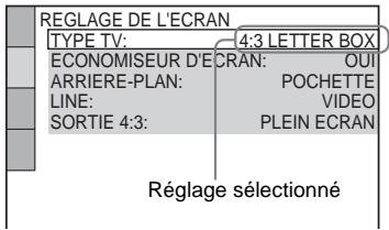 SONY DAV-DZ700FW - Sélectionnez un réglage à l'aide de ↑/↓, puis appuyez sur ENTER. - 1
