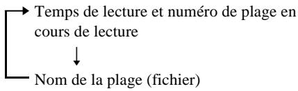 SONY DAV-DZ700FW - Lors de la lecture d'un disque MP3 - 1