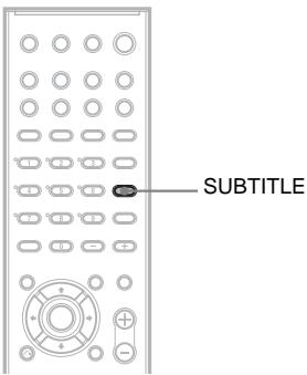 SONY DAV-DZ700FW - Affichage des sous-titres - 5