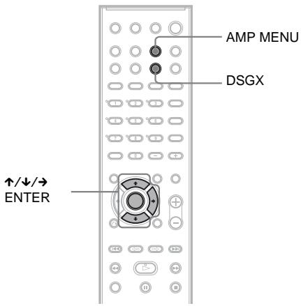 SONY DAV-DZ700FW - Utilisation de l'effet sonore - 1