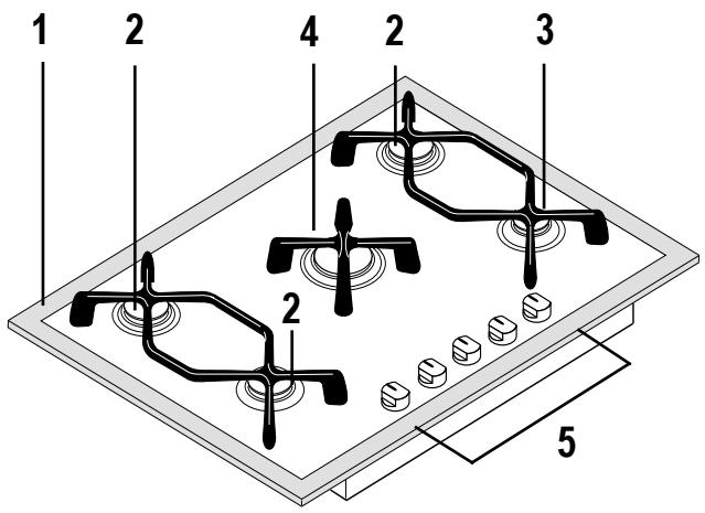 AEG 9575 - Description de l'appareil - 1