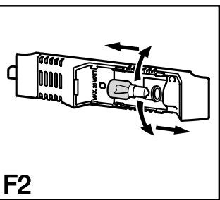 LIEBHERR GKV 356-20 088 - Remplacement de l'ampoule : - 2