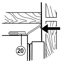 LIEBHERR GKV 356-20 088 - Fixation dans un buffet - 9