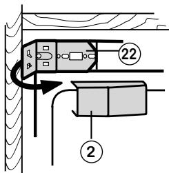 LIEBHERR GKV 356-20 088 - Fixation dans un buffet - 10