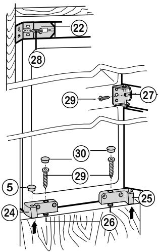 LIEBHERR GKV 356-20 088 - Fixation dans un buffet - 8